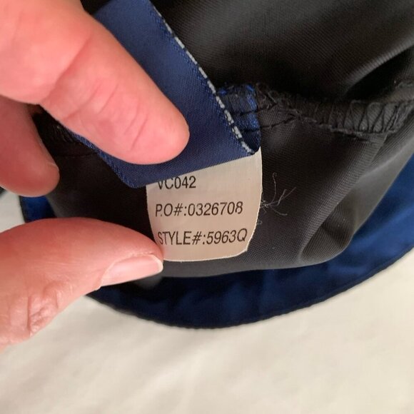 Chaps Ralph Lauren Anorak Jacket Men’s Large Black Hood Pouch Pullover - Picture 13 of 13